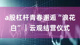 a股杠杆青春邂逅“浪花白”｜云观结营仪式